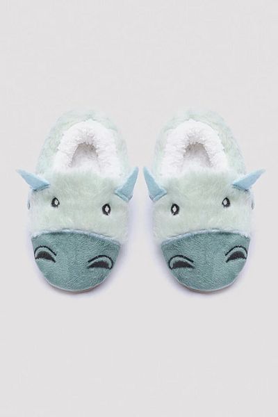 Penti Boy's Green Dragon Booties