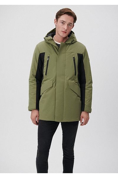 Lee cooper hooded parka sales jacket mens