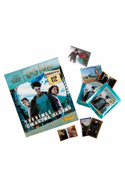 Panini Harry Potter Hogwarts Ta One Year Calendar Sticker Album