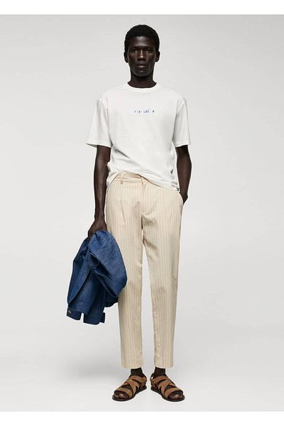 MANGO Man Μπλουζάκι Adriana Eskenazi x Mango
