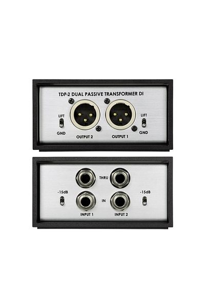 ezgicanmusic Telefunken Electroacoustic Tdp-2 Dual Passive Direct Box