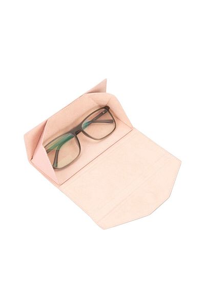PLM Smart Glass Leather Glasses Case Nu2 Pink