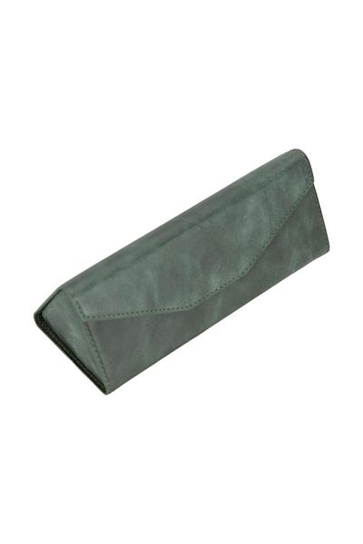 PLM Smart Glass Leather Glasses Case Tn16 Green