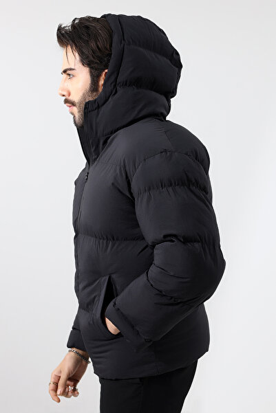 GAREN Unisex Oversize με κουκούλα αδιάβροχο υδατοαπωθητικό τζάκετ Crinkle Zeno-01