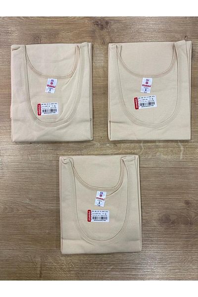 Ceylanoğlu Thick Strap Tank Top / 3 Pieces