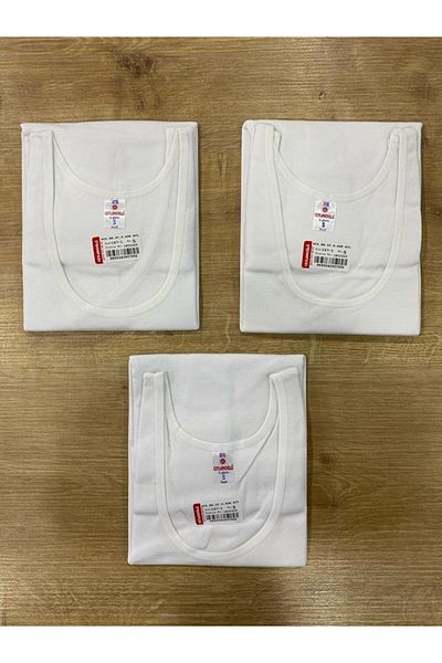 Ceylanoğlu Thick Strap Tank Top / 3 Pieces