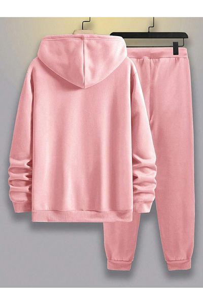 MOONBULL Men's PARIS Printed Hooded Tracksuit Set