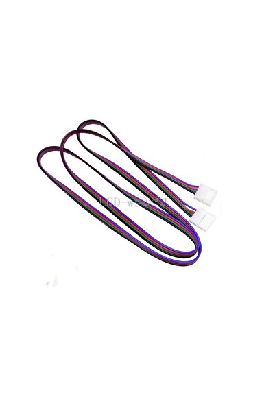 Genel Markalar 1 mt Rgb Şerit Led Ekleme Aparatı Kablolu 4pin Birleştirme