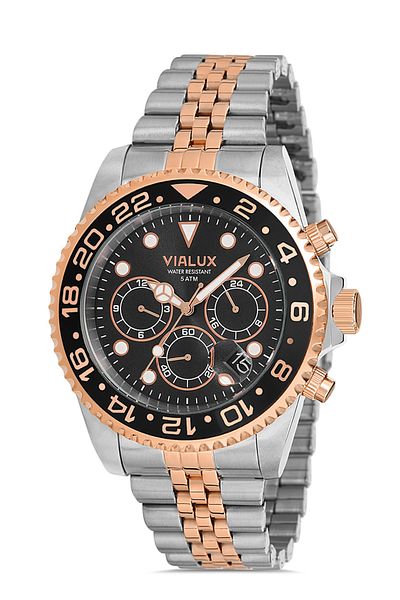 Vialux VX571T-04SB Men's Wristwatch