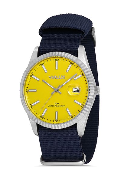 Vialux Men's Wristwatch AS502S-12BS - Stylish and Functional Design