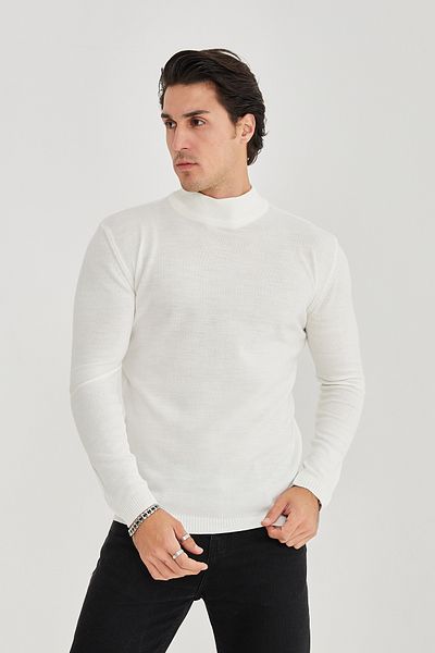 allymoda Men's Half Turtleneck sweater ALLY-292