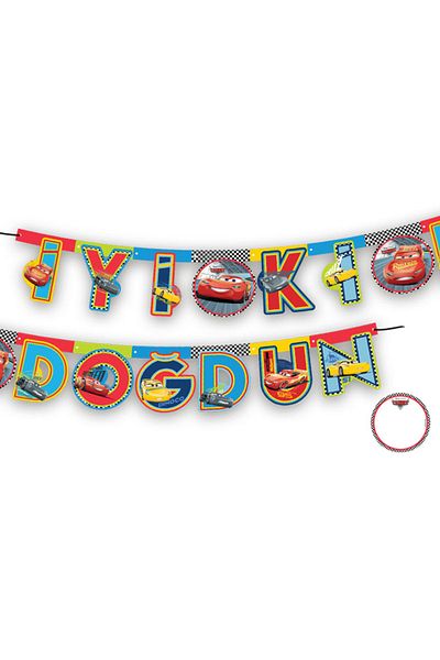 BalonEvi CARS GOOD Kİ BORN BANNER