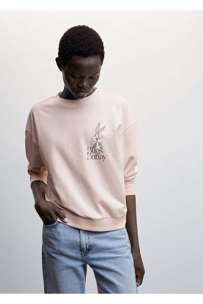 MANGO Woman Суичър Bugs Bunny