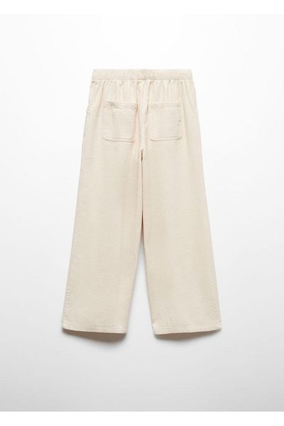 MANGO Kids Ecru Pants for Kids