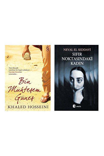 Everest Yayınları Bin Muhteşem Güneş - Khaled Hosseini - Sıfır Noktasındaki Kadın - Neval El Saddavi