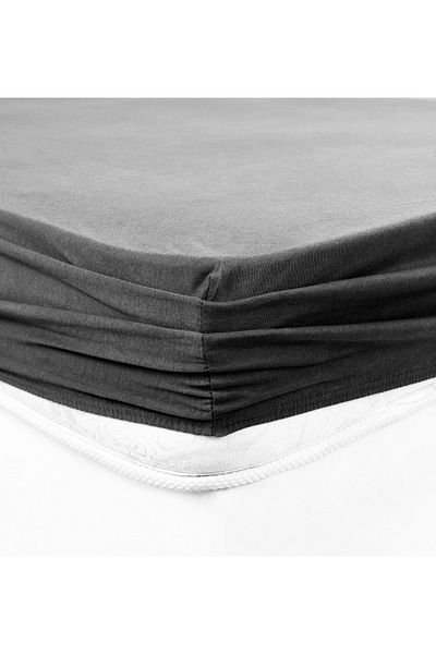 ATACA TEKSTİL Double Elastic Sheet Quality Fabric 100% Cotton, Sheet Cover Set, Breathable Fabric 180x200