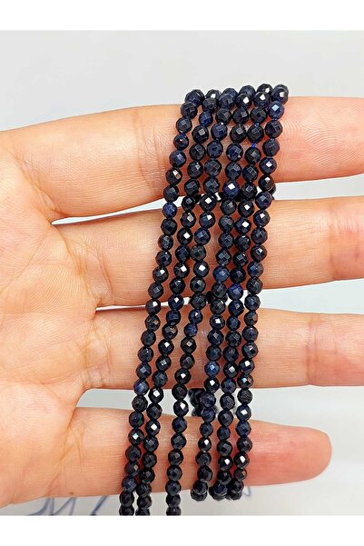 Yasamtohumu ربع ديزي (يبلغ طوله 9 سم!) حجر الياقوت نصف عقدة 3 مم (45512)