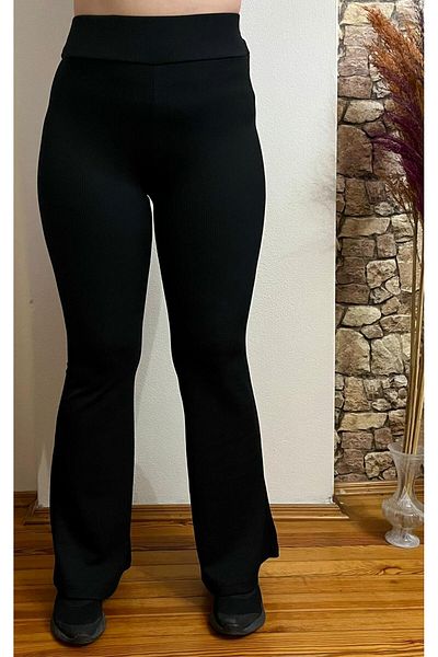 Balkanika High-waist Corduroy Women's Tracksuit - Flare Leg, Gathering