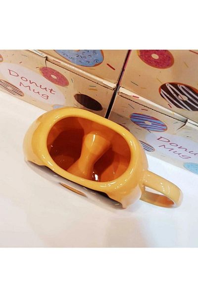 KENTBAZAAR Donut Mug Donut Mug