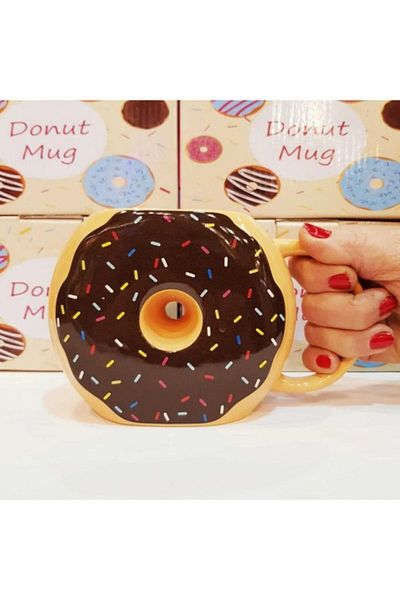 KENTBAZAAR Donut Mug Donut Mug