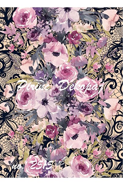 LİNEART ورق ديكوباج نحاسي - رقم: 2515، 29x42 سم