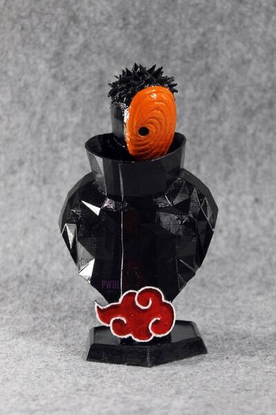 PWUL WORKS Obito Uchiha ( Tobi ) Uyumlu Akatsuki Büst / Figür - 15cm