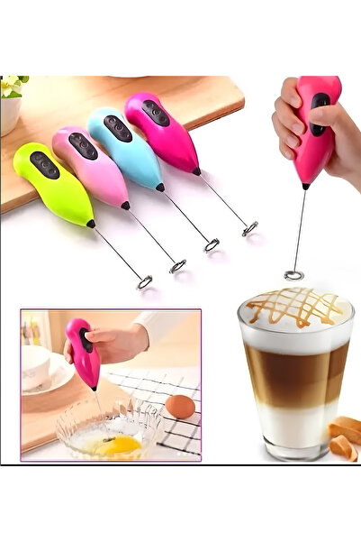 Genel Markalar Mini Köpürtücü Mikser Kahve Süt Köpürtücü Karıştırıcı Cappucin...