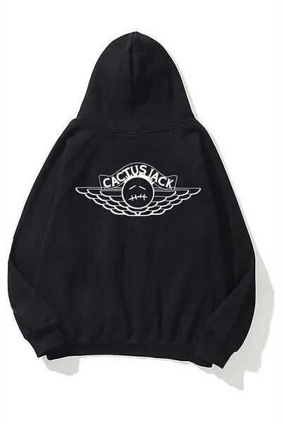 HIRSCH Unisex Cactus Jack Air - Black Sweatshirt
