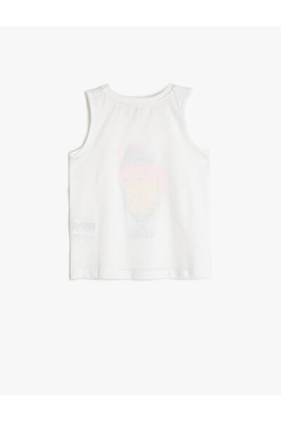 Koton Ecru Girls' Athlete