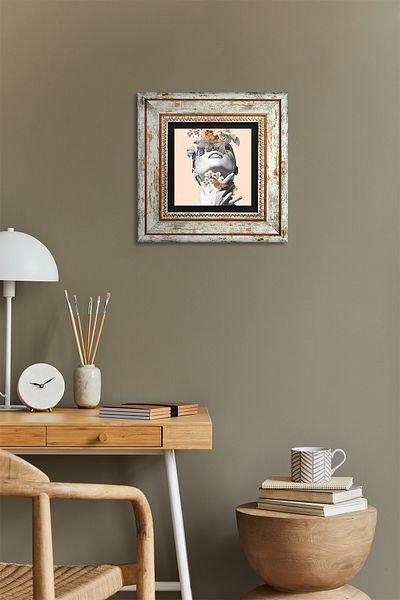 Pinecone Spring Fall Series Stone Wall Painting Πλαίσιο Διακόσμηση τοίχου Wall Art Tk1-46