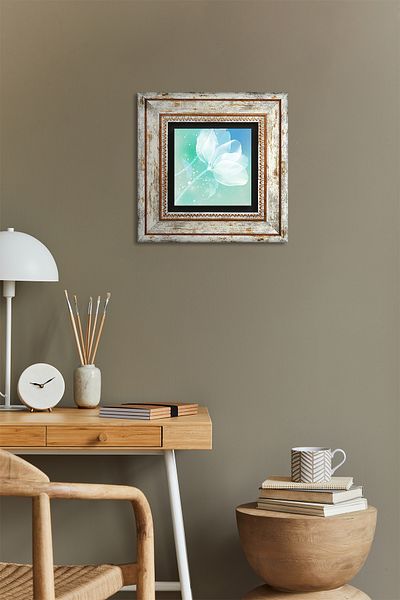 Pinecone Visele Fluturii Pictură Perete Piatră Decor Perete În Rama Tk1-93