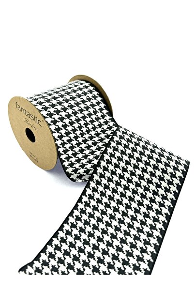 FANTASTIC BORDERS KAZ AYAĞI DESEN DOKUMA GENİŞ PERDE BORDÜR / AKSESUAR (10 CM...