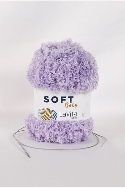 LaVita Yarn Μαλακό βελούδινο νήμα για μωρά Amigurumi Πλεκτό στο χέρι Taka Yarn (5101-Lilac) Taka Yarn