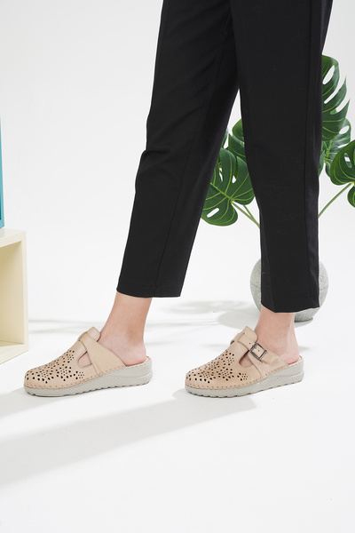 Mira Terlik Mira Ortopedik Deri Sabo Terlik Topuk Dikeni Ve Kemik Çıkıntısı İçin Uygundur