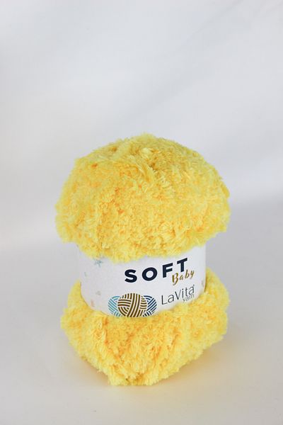 LaVita Yarn Μαλακό βελούδινο νήμα για μωρά Amigurumi Πλεκτό στο χέρι νήμα Taka Yarn (2026-K.Yellow) Taka Yarn