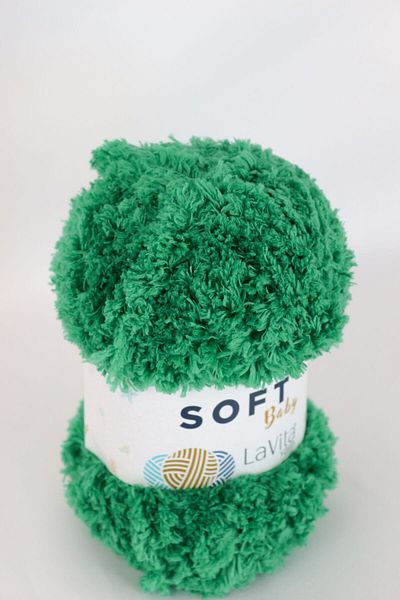 LaVita Yarn Ață moale de catifea pentru bebeluși Amigurumi Ață de tricotat manual Ață Taka (8122-Benetton) Ață Taka