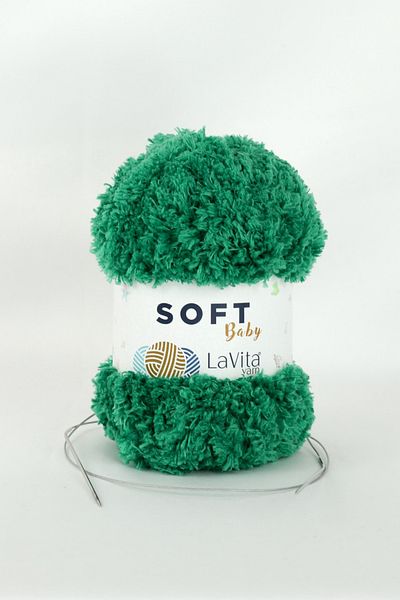 LaVita Yarn Ață moale de catifea pentru bebeluși Amigurumi Ață de tricotat manual Ață Taka (8122-Benetton) Ață Taka