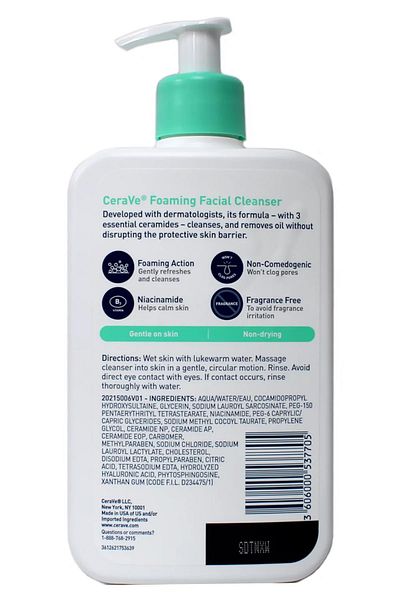 CeraVe Foaming Cleanser 473ML