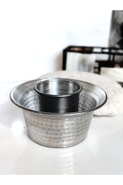 KAVELE Ehli Keyf Metal Silver Color 2 pieces