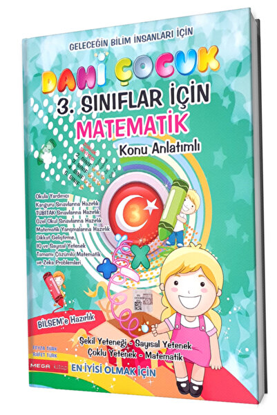 Altın Nokta Basım Yayın 3. Sınıf Dahi Çocuk Matematik Konu Anlatım Bilsem Kan...
