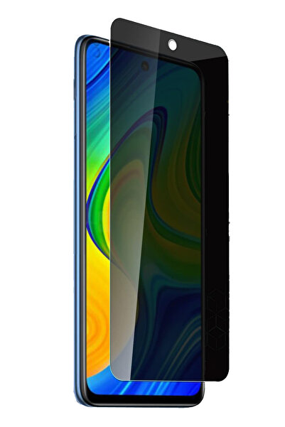 Powerfox Redmi 12C Uyumlu Kırılmaz Cam Privacy Hayalet Tam Kaplayan Ekran Kor...