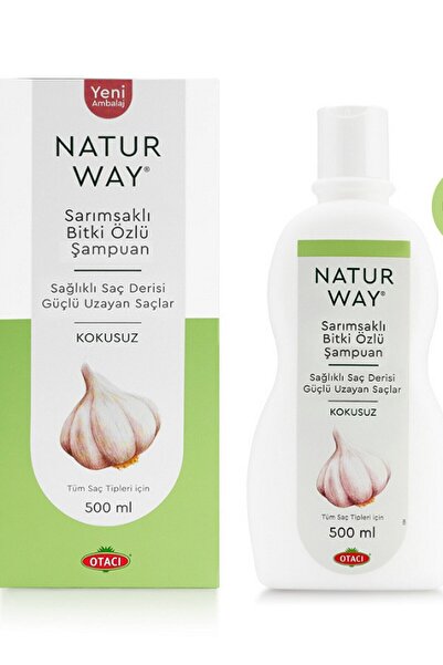 Naturway Otacı شامبو ناتروواي بالثوم العشبي - 500 مل KEYURN361