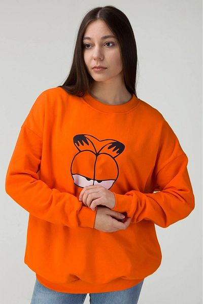BENROMA GARFİELD PRINTED OVERSIZE UNISEX ΙΔΡΩΤΗΣ