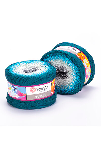 Yarnart Flowers Ebruli El Örgü İpi 289 Şal İpi Bluz İpi Elbise İpi