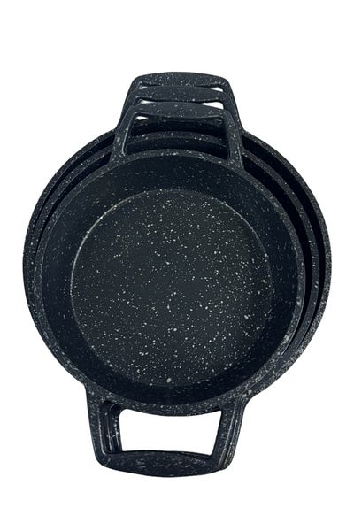 TRENDBULL Essenso Cast 3-Piece Omelette Set