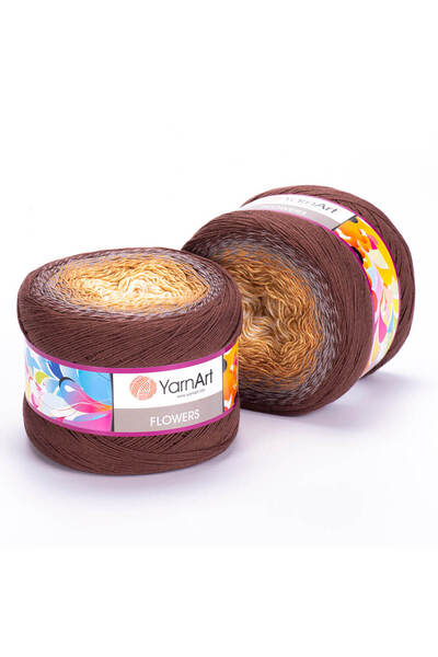 Yarnart Flowers Ebruli El Örgü İpi 284 Şal İpi Bluz İpi Elbise İpi