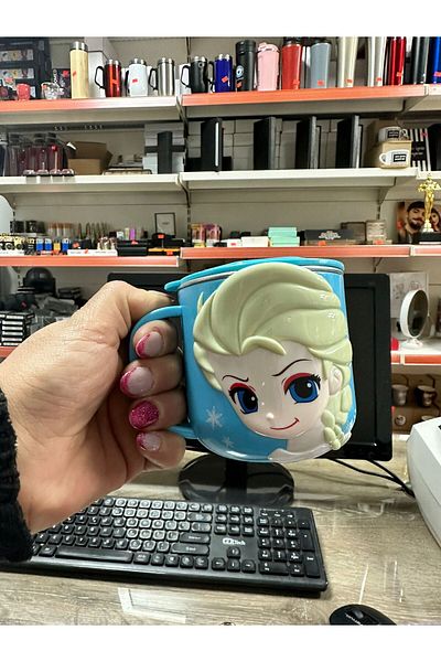KENTBAZAAR Frozen Elsa Thermos Mug