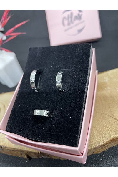 AtlasButik Üçlü küpe seti