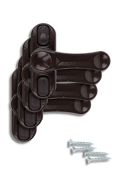 Pandogo Window Safety Lock Baby and Child Safety Designed Pimapen Window Lock 4 Pieces