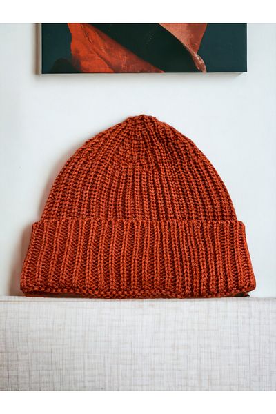 gogo bici Knitted Flexible Knitwear Thick Beanie Hat Baby Kids Unisex 1-8 Years